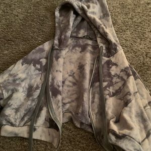 Women’s half zip up with matching high waisted sweatpants available